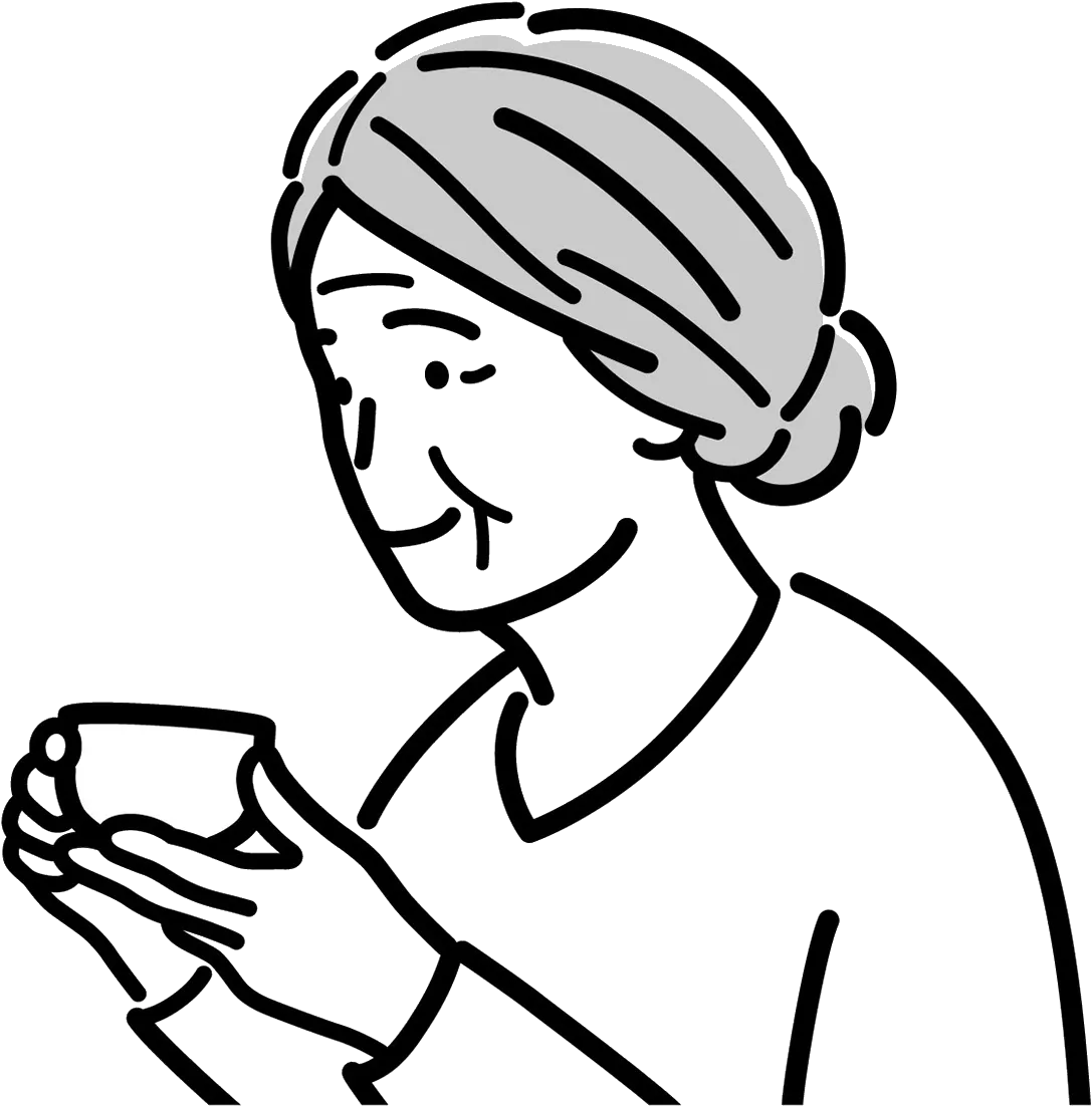 訪問介護 ご利用者様イラスト