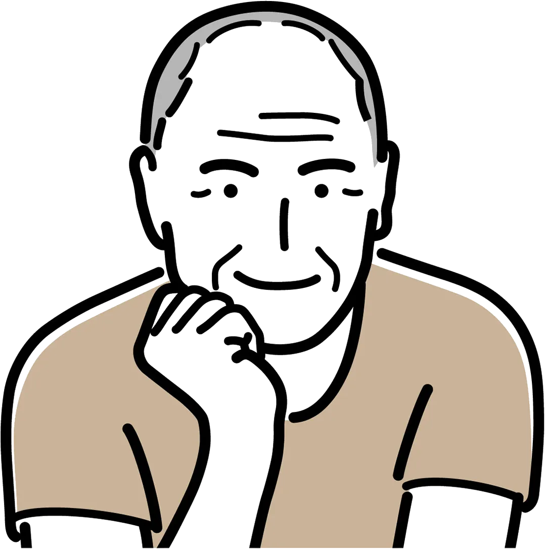 介護タクシー ご利用者様イラスト